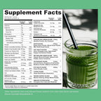 Rewind Best Tasting Super Greens Powder - Sabor Melocotón - 40+ Superalimentos con Vitaminas y Minerales