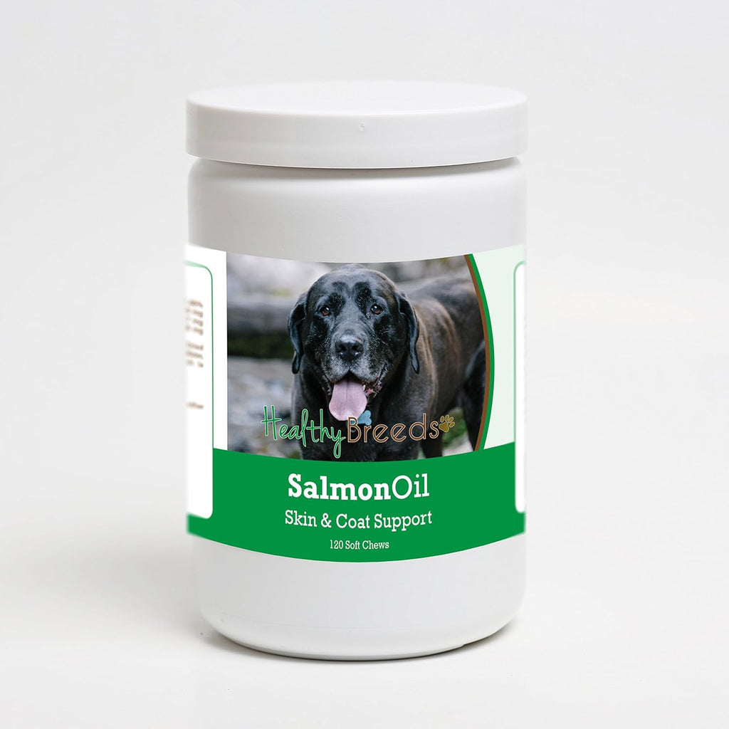 Healthy Breeds Mastador Aceite de Salmón Soft Chews 120 uds