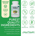 Stress B Complex – B Vitamin Complex with Methylated B12, B6, Folate, and Biotin – 60 Capsules