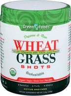 Green Foods Wheat Grass Shots, 5.3 oz – Orgánico, Vegano, Sin Gluten