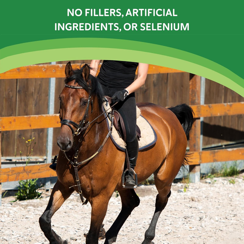 Health-E Suplemento de Vitamina E para Caballos, Polvo de dl-Alfa Tocoferol, 60 Dosis