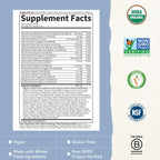 Garden of Life Once Daily Multivitamínico para Hombres - Alimentos Integrales, Orgánico, 60 Comprimidos