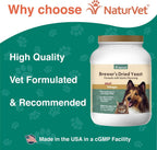 NaturVet Levadura de Cerveza con Ajo – 5000 Masticables para Perros y Gatos