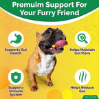 NUVIMI Probióticos para Perros con Prebióticos - 120 Comprimidos Sabor Pollo