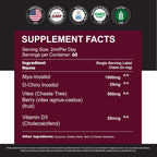 Myo-Inositol y D-Chiro Inositol Gotas Líquidas 40:1 con Vitex y Vitamina D3 - 118 ml