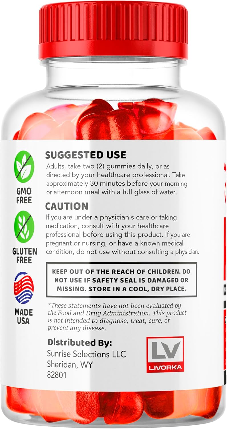 Trim Tummy Keto ACV Gummies 1050mg - Gomitas de Vinagre de Manzana para Keto, Fórmula Avanzada, 60 Gominolas