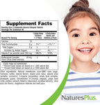 NaturesPlus Animal Parade Vitamina C Masticable para Niños - Sabor Natural a Naranja - 90 Comprimidos con Forma de Animal, Pack de 4 - Vegano, Vegetariano, Sin Gluten - 180 Dosis