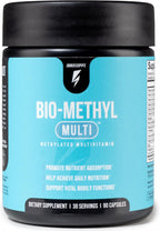 Inno Bio-Methyl Multi - Multivitamínico Metilado con Magnesio, Folato, Zinc y Vitaminas