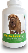 Healthy Breeds Dogue de Bordeaux Multi-Tabs Plus Comprimidos Masticables, 180 unidades