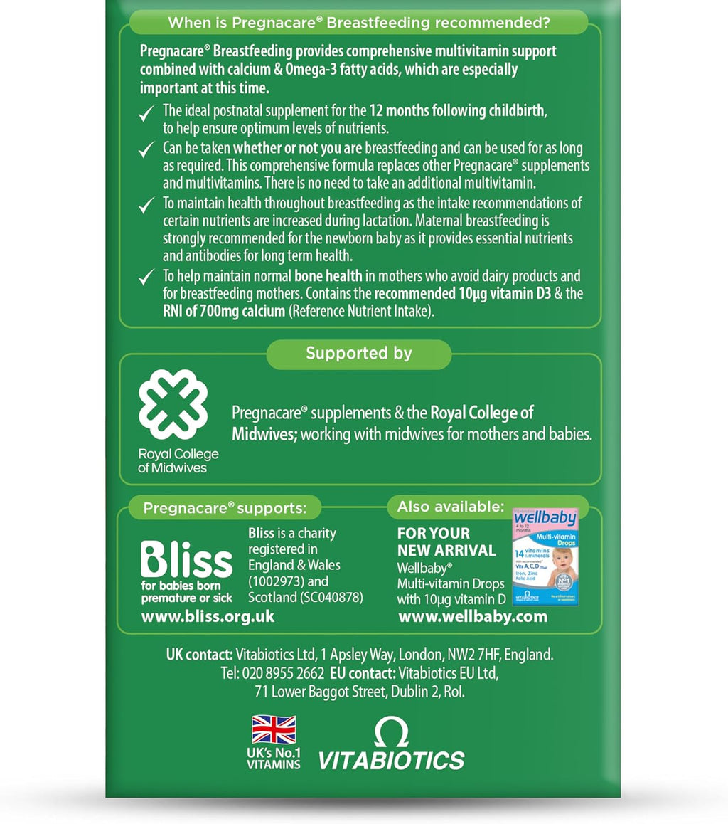 Vitabiotics Pregnacare Lactancia - 84 Comprimidos