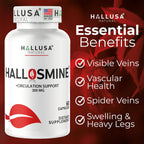 Hallusa Natural Diosmin Circulation 300mg - 60 Cápsulas
