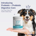 The Vet Equation Probióticos y Prebióticos para Perros – Masticables Digestivos – Sabor Pato Natural – 90 Unidades
