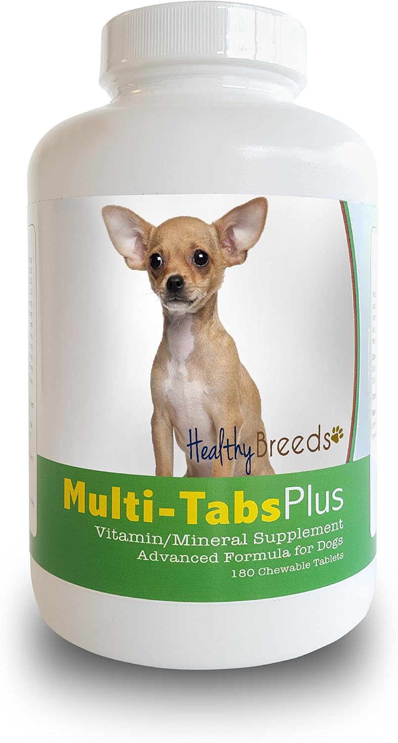 Healthy Breeds Chihuahua Multi-Tabs Plus Comprimidos Masticables 180 unidades