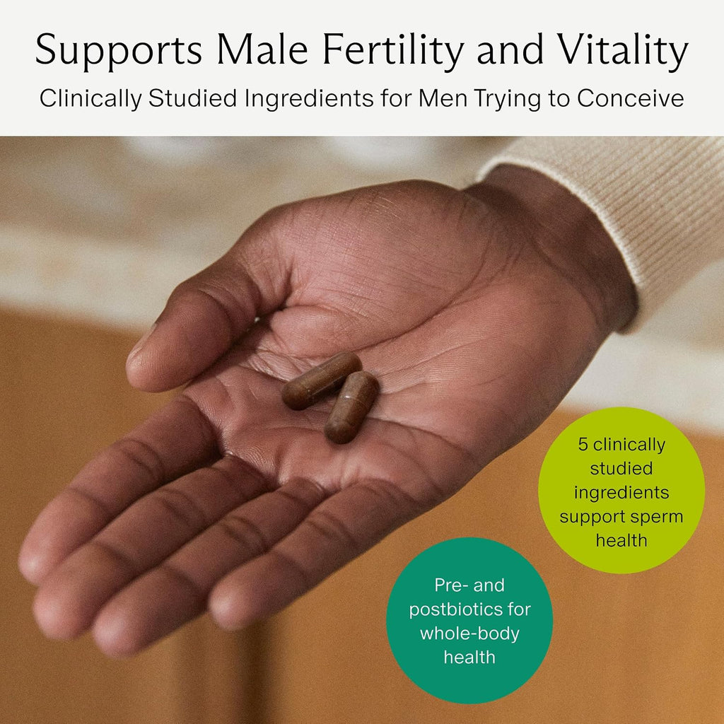 Needed. Sperm Support - Suplemento de Fertilidad Masculina - 60 Cápsulas