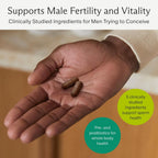 Needed. Sperm Support - Suplemento de Fertilidad Masculina - 60 Cápsulas