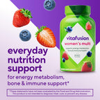 Vitafusion Gominolas Multivitamínicas para Mujeres, 120 unidades