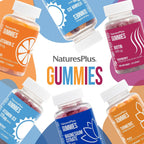 NaturesPlus Gominolas de Vitamina D3 1000 IU - 60 Gominolas, Sabor a Bayas Mixtas