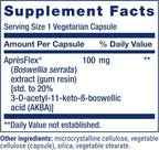 Life Extension 5-LOX Inhibitor con AprèsFlex®, 100 mg, Extracto Estandarizado de Boswellia serrata, 60 Cápsulas
