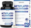 Multivitamínico Metilado - Complejo B Metilado con TMG y Metilfolato - Sin Gluten - 120 Cápsulas