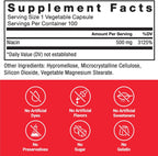 Force Factor Niacina Vitamina B3 500mg – 100 Cápsulas Vegetales