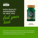 Swanson Maximum Strength Vitamina K2 (MK-7) – 200 mcg, 30 Cápsulas Blandas