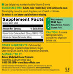 Nature Made Vitamina D3 1000 UI (25 mcg) - 100 Comprimidos