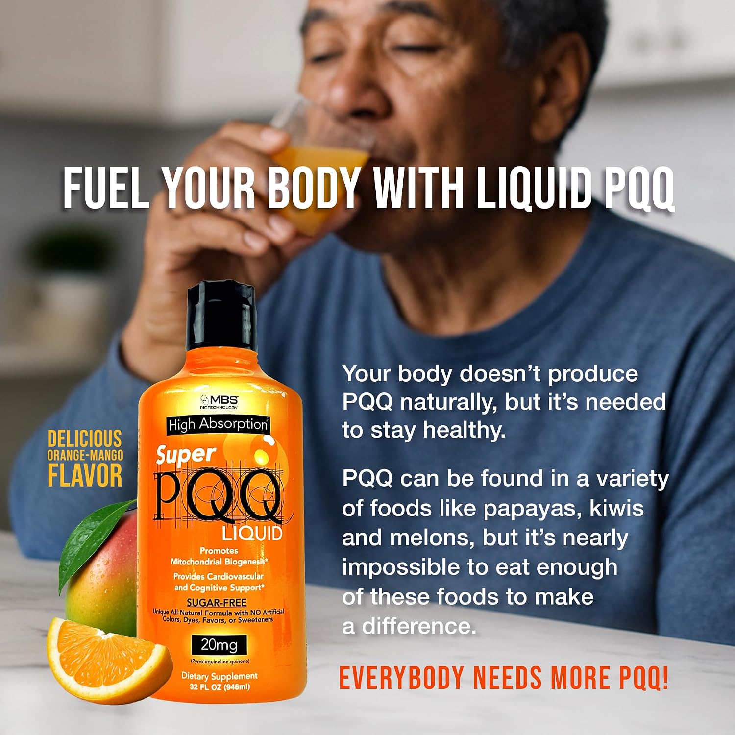 Super PQQ Liquid 20 mg