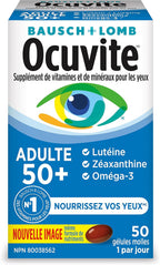Ocuvite 50+ Suplemento Multivitamínico para la Visión, 50 Cápsulas Blandas