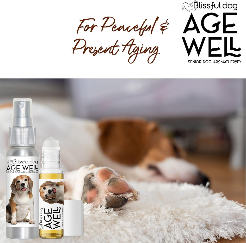 The Blissful Dog Beagle Edad Bien Spray de aromaterapia