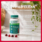 SmartyPants Vitaminas Prenatales Orgánicas para Mujeres - Gominolas Multivitamínicas con Probióticos, Metilfolato, Omega 3 (ALA), Vitamina D3, C, B12, B6, A, K2, Zinc y Colina - 120 unidades (30 días)