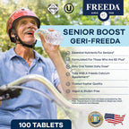 Freeda Senior Multivitamínico - 250 Comprimidos - Kosher, Vegano, Sin Gluten