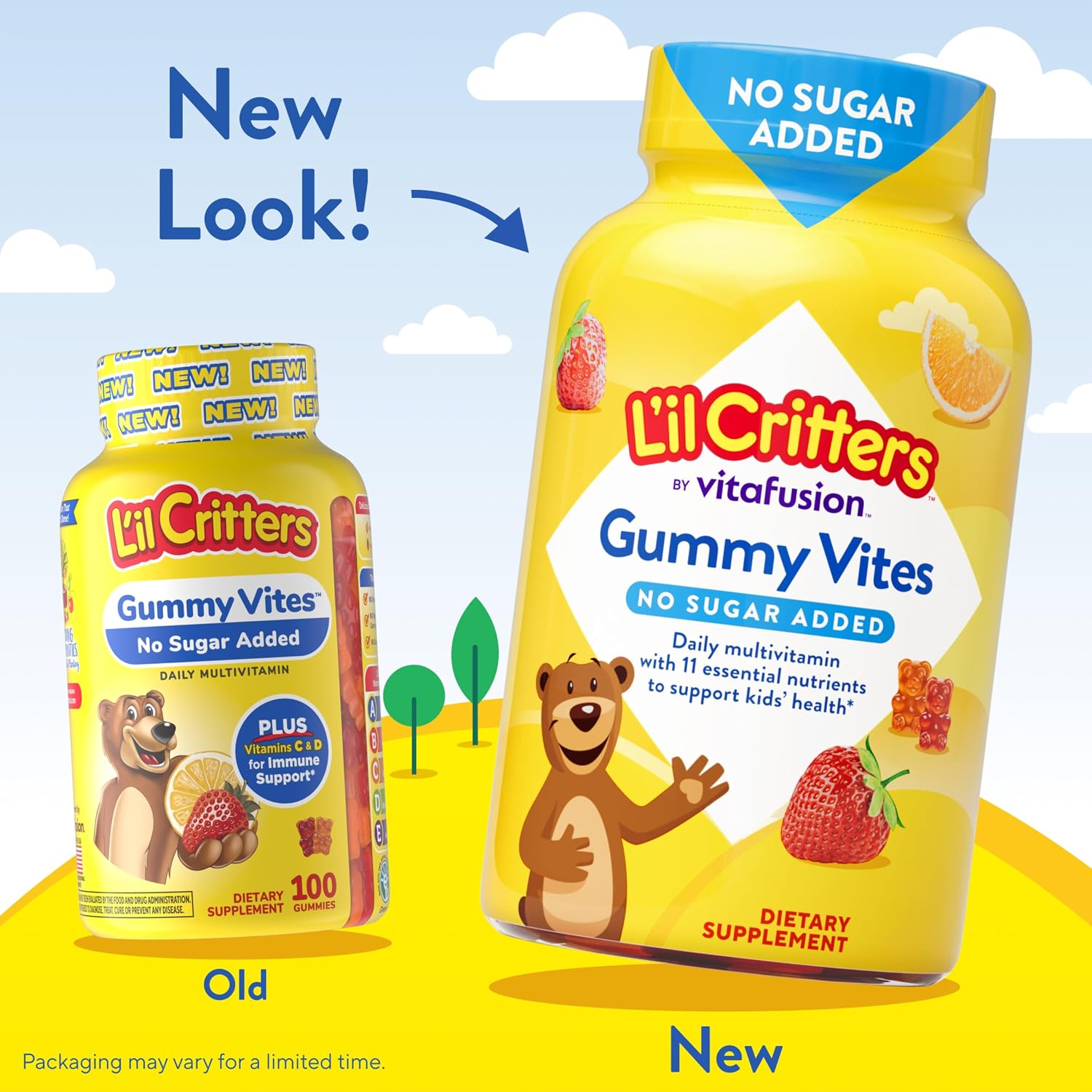 L'il Critters Multivitamínico Infantil en Gominolas - 100 Unidades