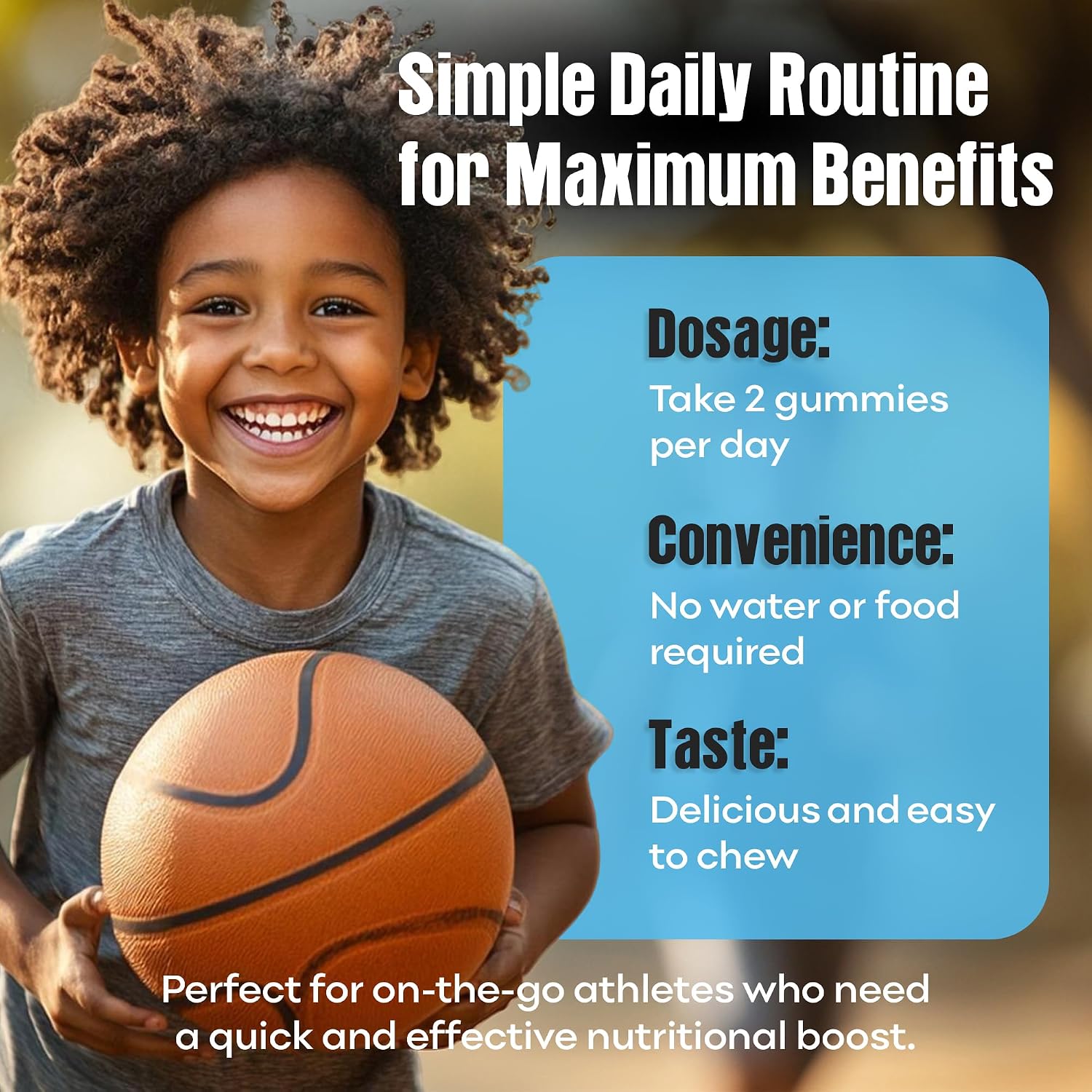 IMPACT Youth Athletic Gummies – Multivitamínico infantil en gominolas veganas