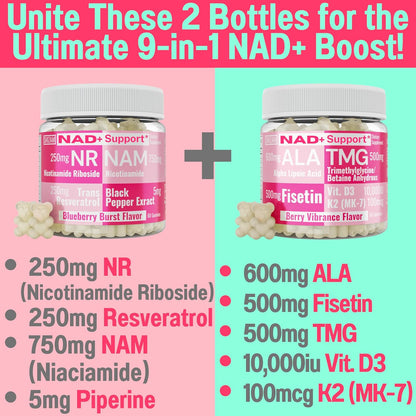 SHIZAM Gummies de ALA, Fisetina, TMG, Vitamina D3 y K2 – Image 5