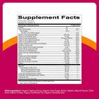 SmartyPants Women's Plus 50+ Multi & Omegas Multivitamínico Gummies con Omega 3 DHA/EPA, Metilfolato, CoQ10 - 90 Gominolas