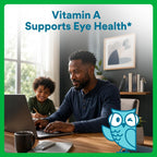 SmartyPants Multivitamínico para Hombres, Gominolas Orgánicas: Metilfolato, Omega 3 (ALA), Vitamina D3, C, B12, B6, A, K y Zinc, 120 Gominolas (30 Días)