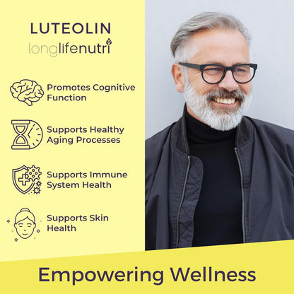 Luteolina 100mg - 180 Cápsulas Veganas - LongLifeNutri – Image 4