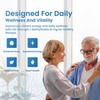 L-Metilfolato 10 mg | 90 Cápsulas | Complemento Bioactivo de 5-MTHF | LifeStrength