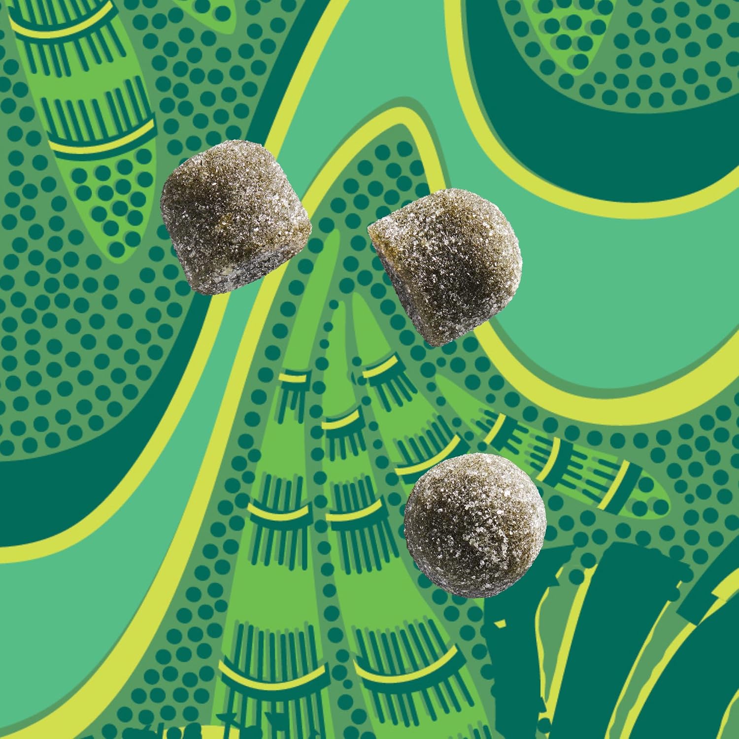 Kuli Kuli Super Energy Gummies - Suplemento Energético Natural con Moringa, Sin Cafeína - 60 Gominolas No GMO, Sin Gluten
