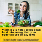 Nature Made Vitamina B12 1000 mcg, Complemento Alimenticio para el Metabolismo Energético, 90 Cápsulas Blandas