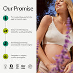 Needed. Suplemento de Hierro Prenatal - Embarazo, Lactancia, Posparto - Suave y No Estriñe - Dosis Flexible - Ingredientes Limpios