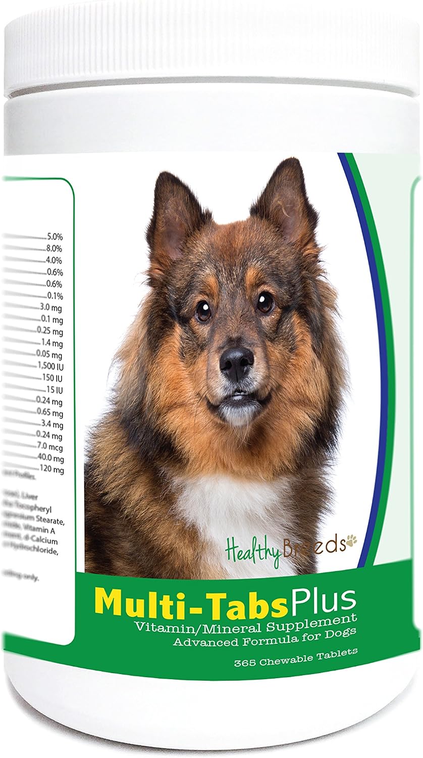 Healthy Breeds Eurasier Multi-Tabs Plus Comprimidos Masticables 365 Unidades