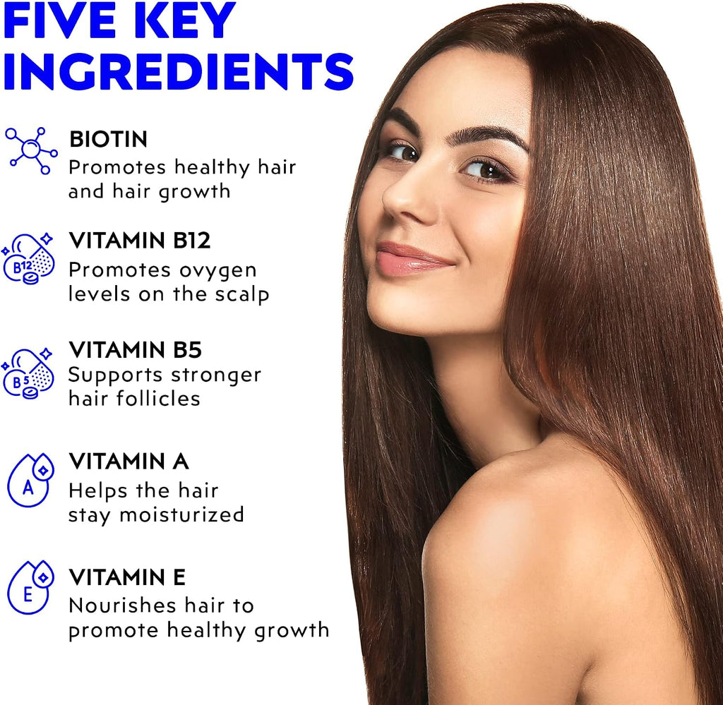 Elon Biotin Gummies – Gominolas de Biotina 5000 mcg para Cabello, Piel y Uñas (60 unidades)