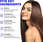 Elon Biotin Gummies – Gominolas de Biotina 5000 mcg para Cabello, Piel y Uñas (60 unidades)