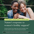 Gaia Herbs Fertility Support - Complemento para el bienestar femenino con Vitex - 60 Cápsulas Líquidas Veganas