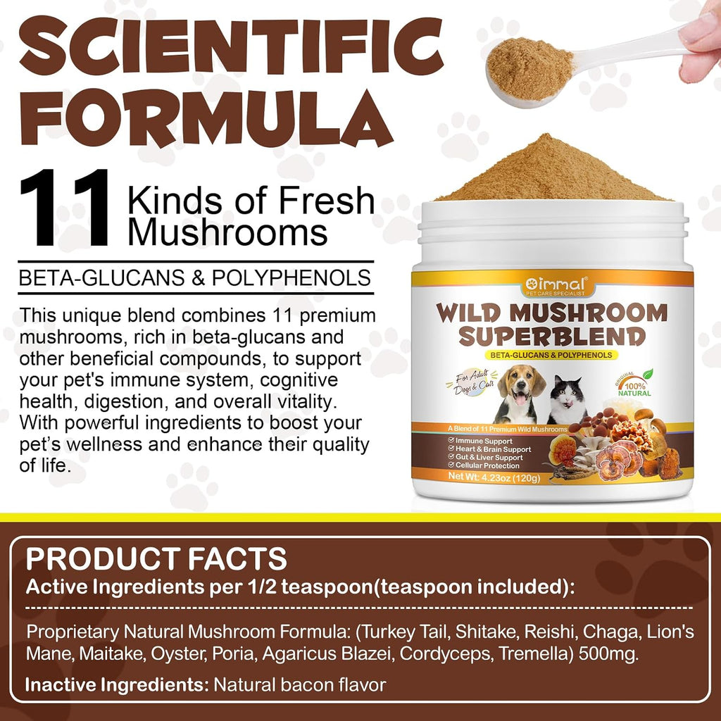 Wild Mushroom Superblend para Bultos y Protuberancias, 125 ml