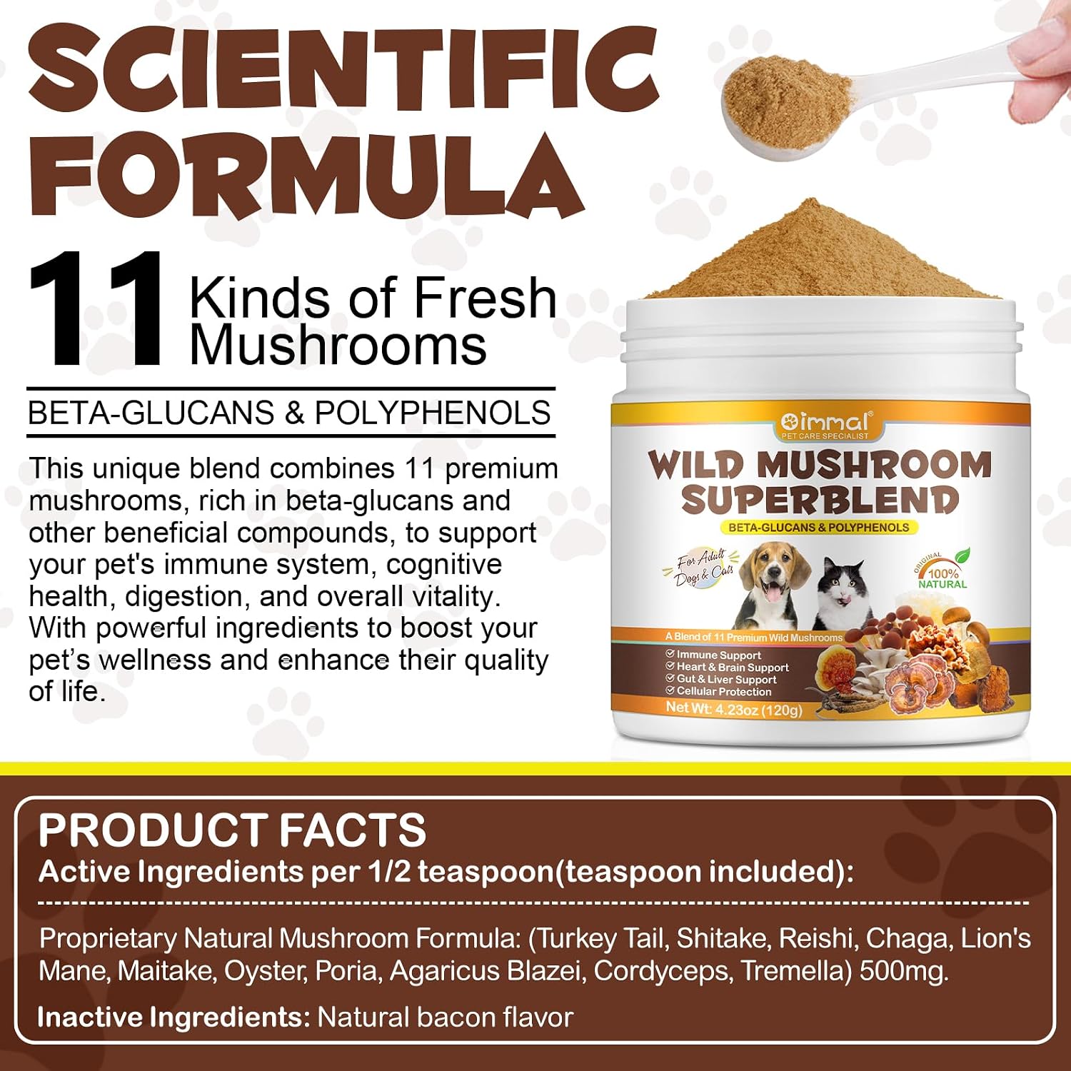 Wild Mushroom Superblend para Bultos y Protuberancias, 125 ml