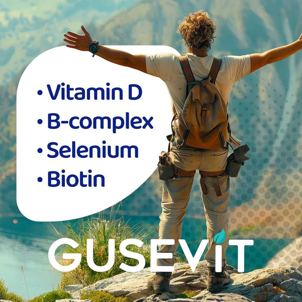 Gusevit Multivitamínico 35 en 1 para Hombres - 120 Cápsulas