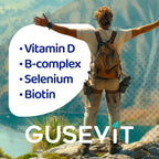 Gusevit Multivitamínico 35 en 1 para Hombres - 120 Cápsulas