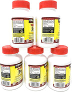 Kirkland Signature B12 Sublingual 5000 mcg, 5 Frascos (300 Comprimidos)